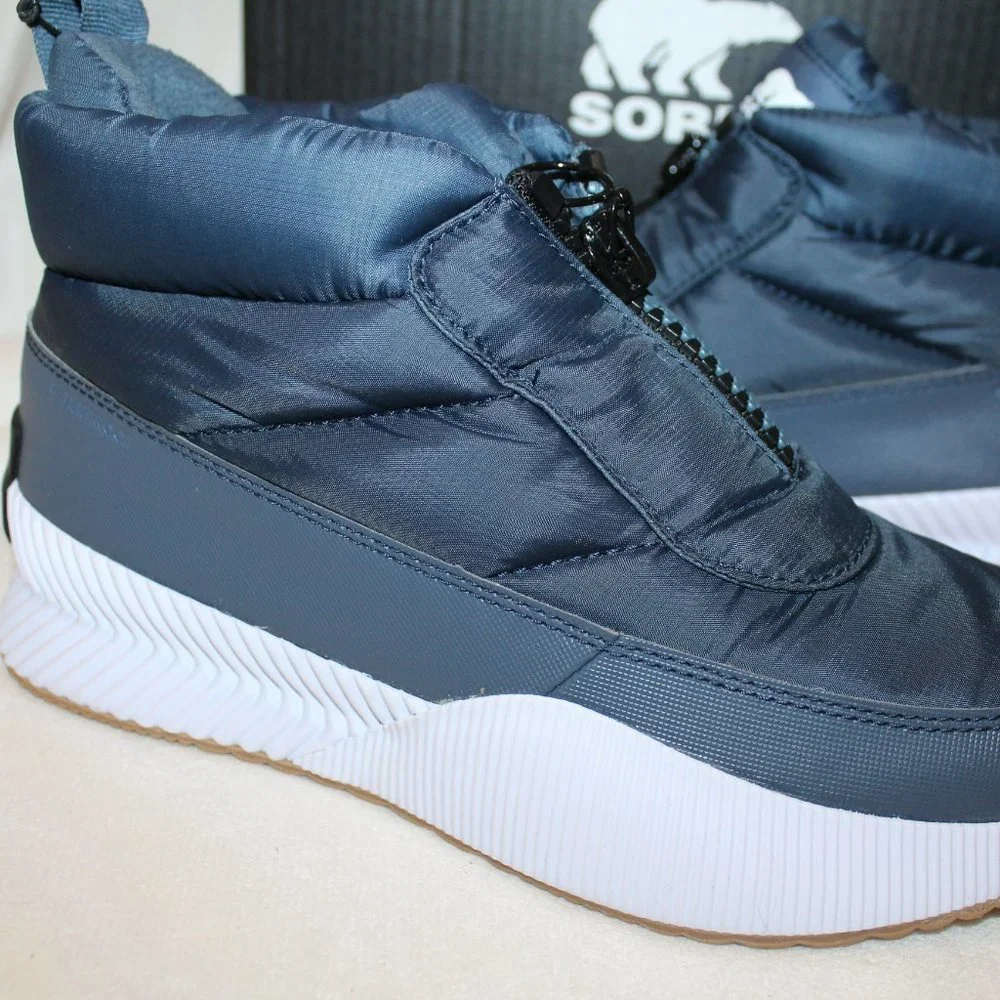 NIB‎ SOREL WOMEN'S PUFFER ZIP UP WINTER SNEAKER BOOTS